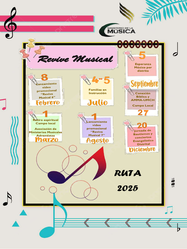 Revive Musical 2025: Lanzamiento y Retiro | PDF