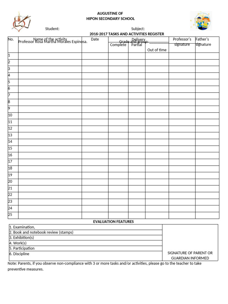 Activity Sheet | PDF