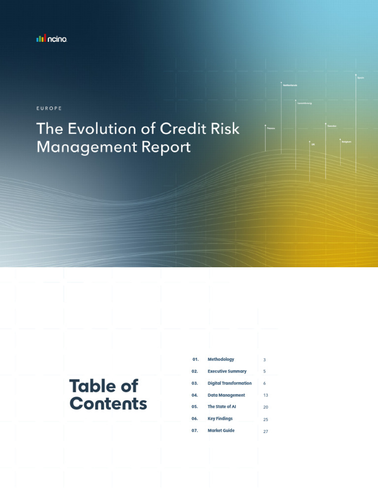 The Evolution of Credit Risk Management Report 1738390720 | PDF ...