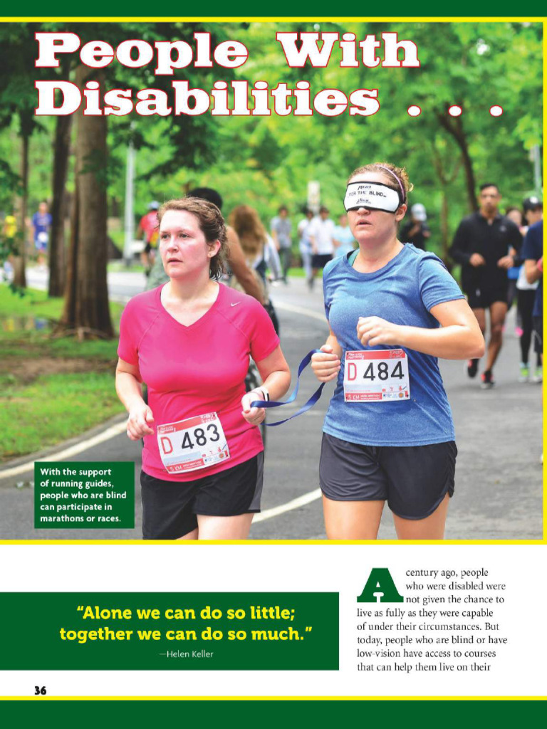 People With Disabilities | PDF