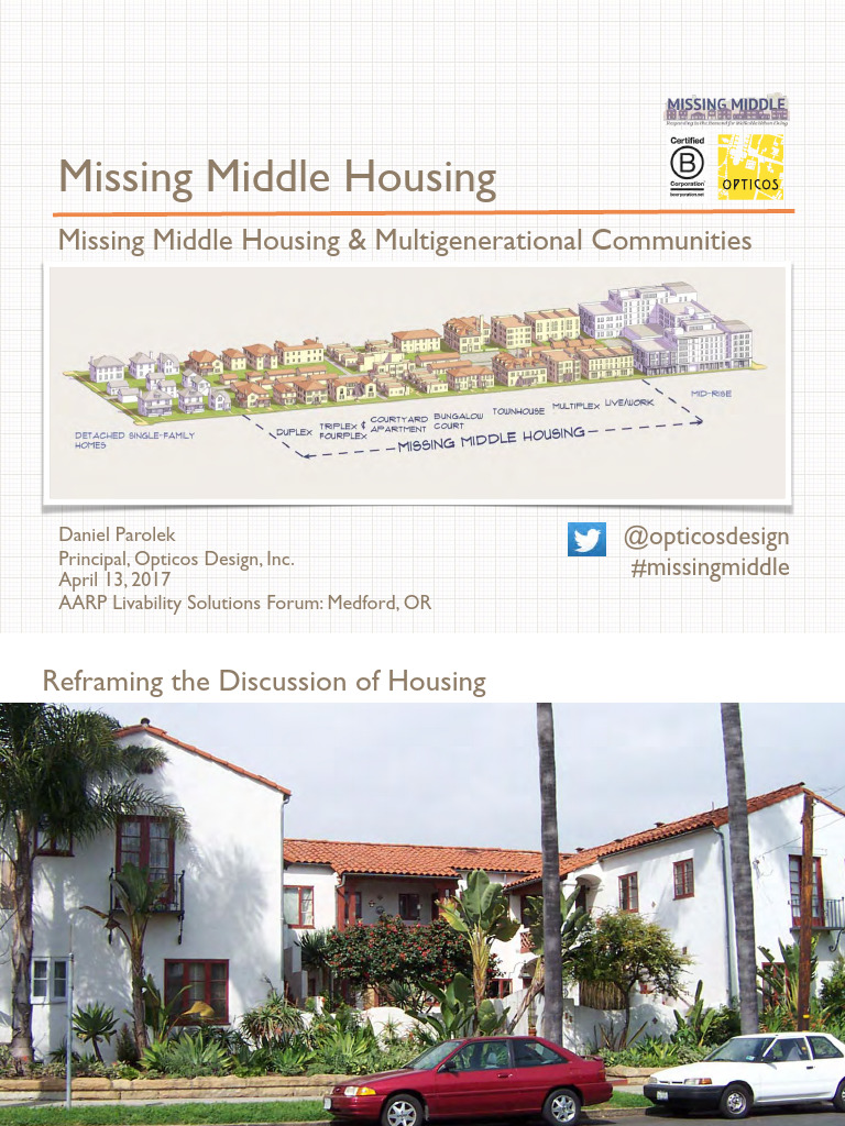 Understanding Missing Middle Housing | PDF | Residential Buildings ...