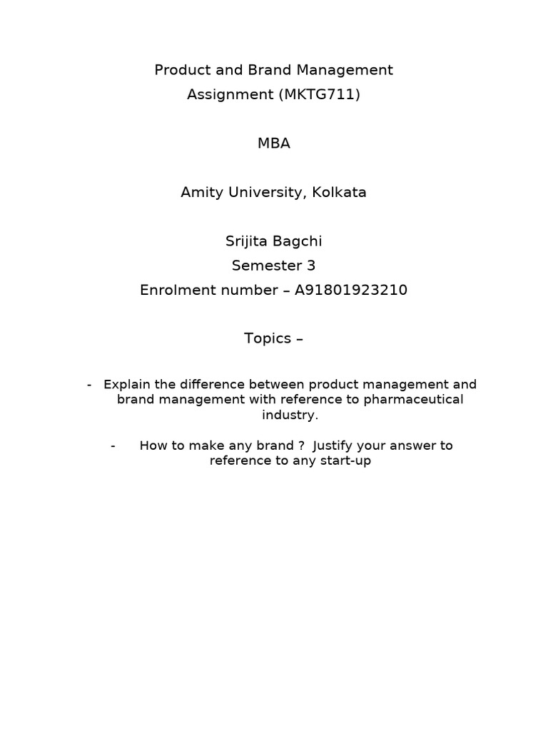Product and Brand Management | PDF | Brand | Brand Management
