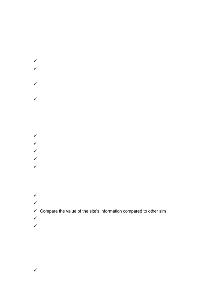Evaluating Website Objectivity Checklist | PDF | World Wide Web ...