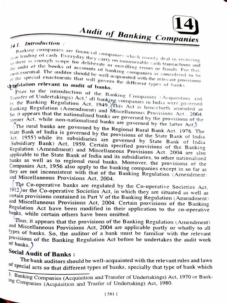Audit Guidelines for Banking Companies | PDF | Audit | Banks