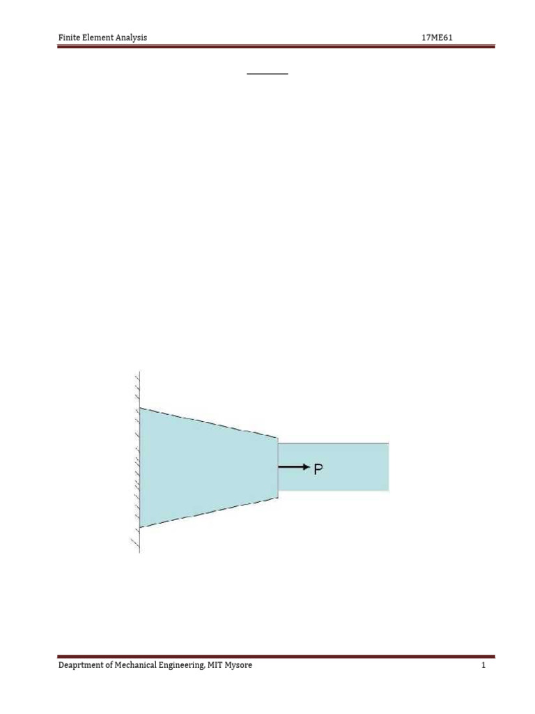 Finite Element Method Overview | PDF | Finite Element Method | Matrix ...
