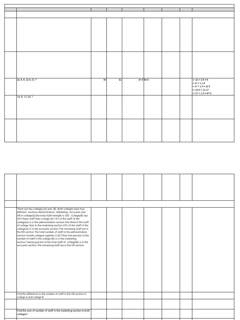 Part3 - JA 2024-25 PET Quantitative Aptitude - Set 5 | PDF | Quantity ...
