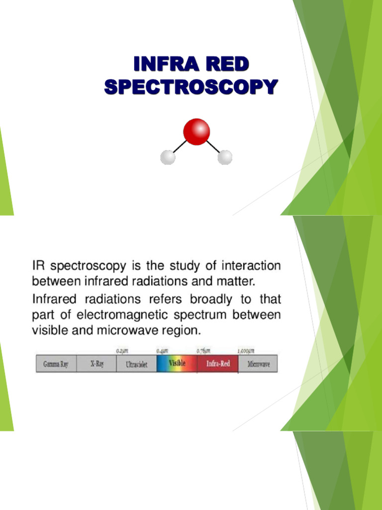 Infrared Spectroscopy Basics and Applications | PDF | Infrared ...