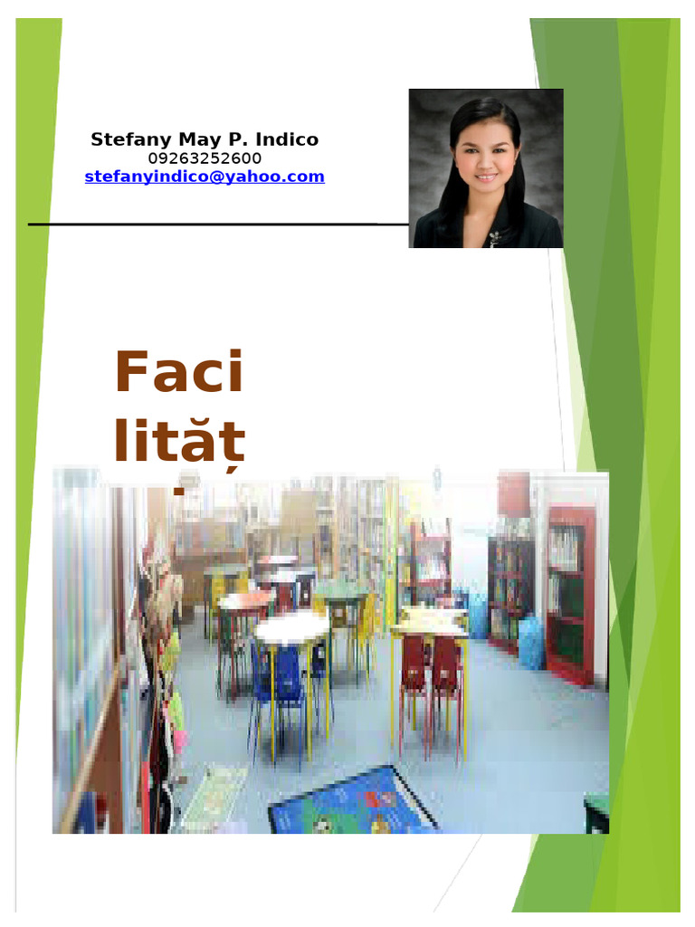 Facilități Fizice Școlare (Focalizare Pe Grădiniță) | PDF