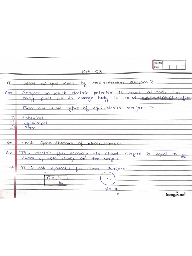 Set 3 Physics 21M | PDF