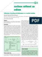 Perfluorotriethylamine As Green Solv