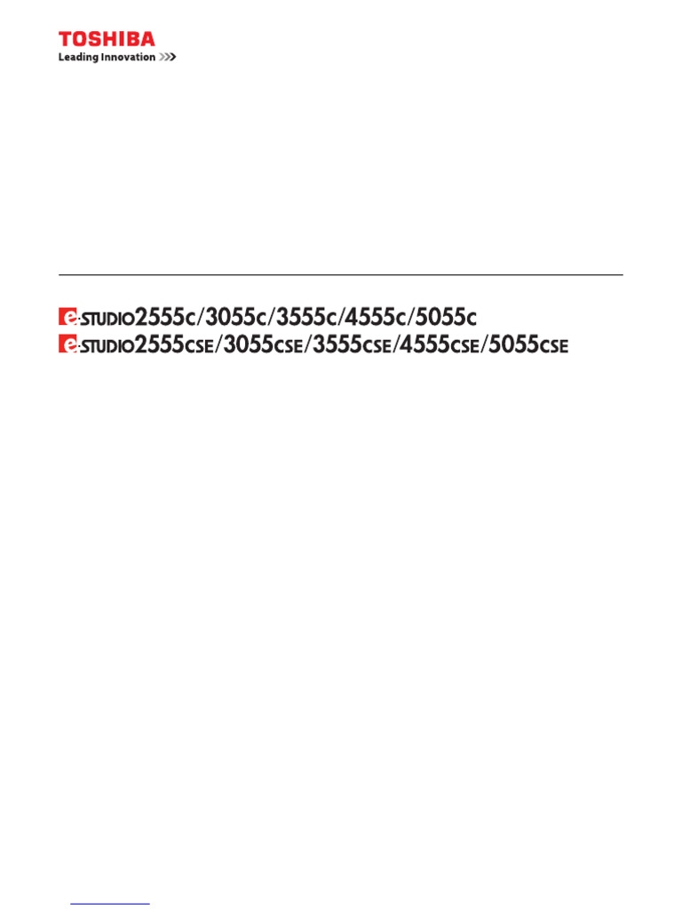 Toshiba Estudio5055cse Troubleshooting Guide | PDF | Microsoft Windows ...