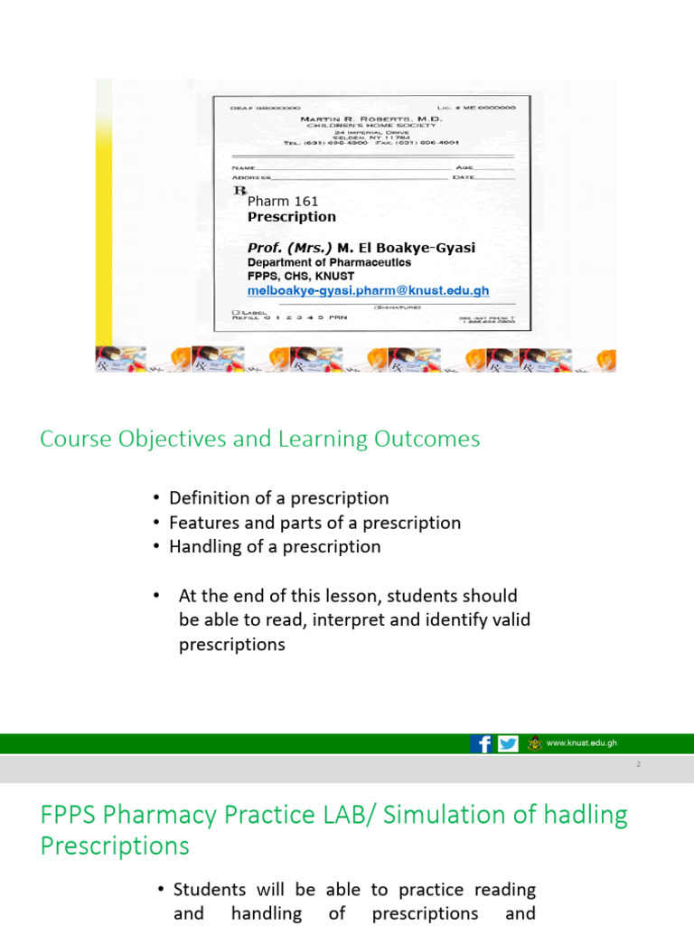 Pharm 161 Prescription 24 | PDF | Medical Prescription | Pharmacy
