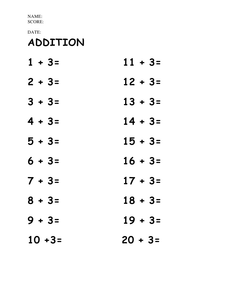 Addition | PDF | Teaching Methods & Materials