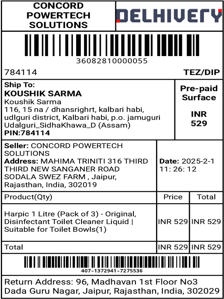 Shipping Label (26) (Cropped) (Pdfresizer - Com) (1) - 26 | PDF