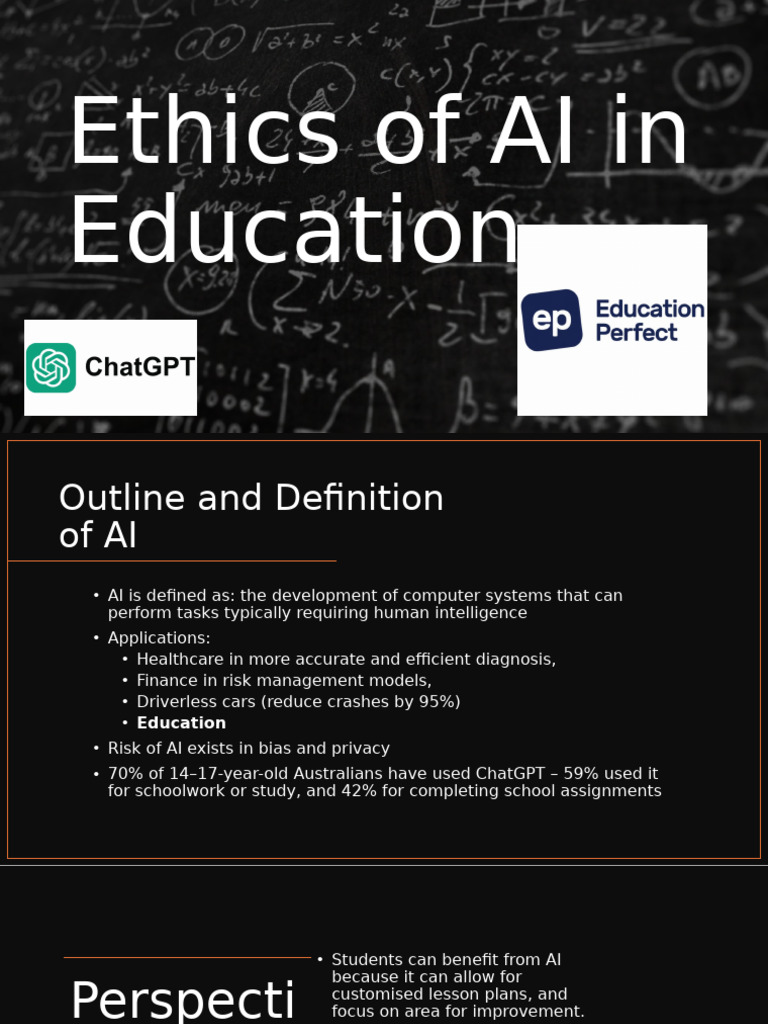 Ethics of AI in Education: Pros and Cons | PDF | Artificial ...