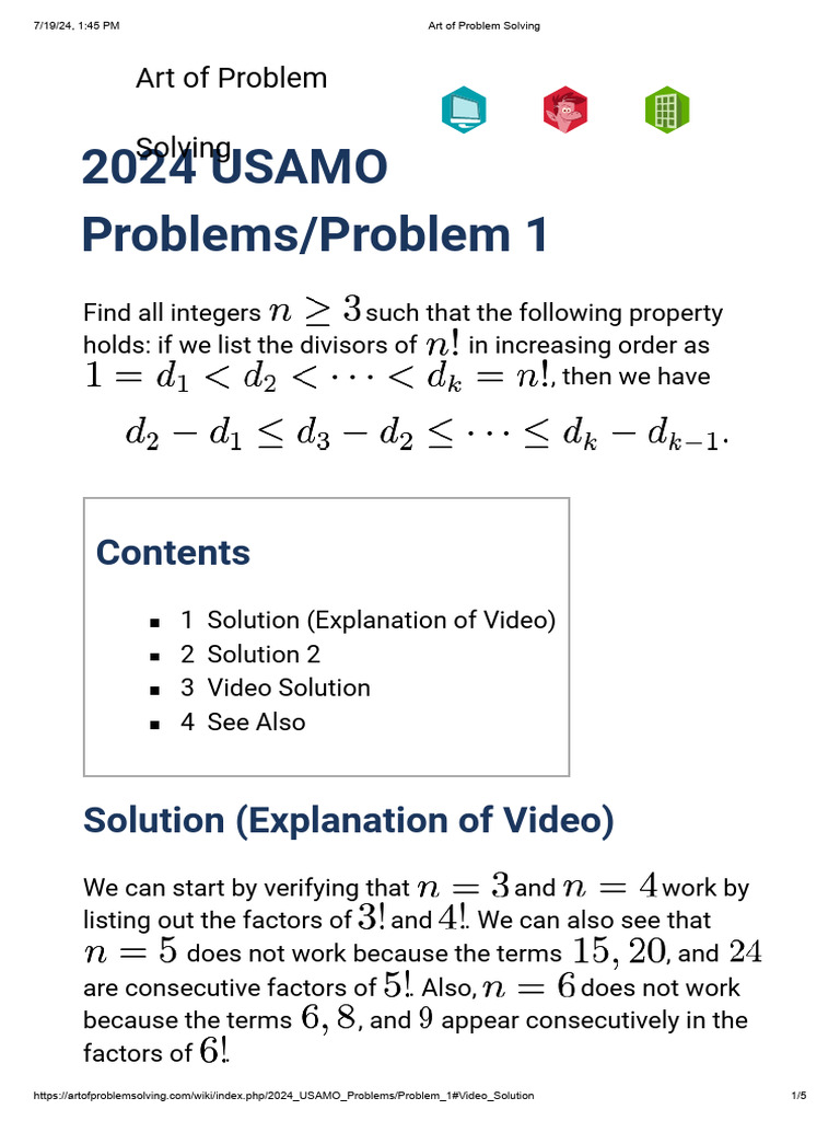 Problem-01 | PDF | Prime Number | Elementary Mathematics