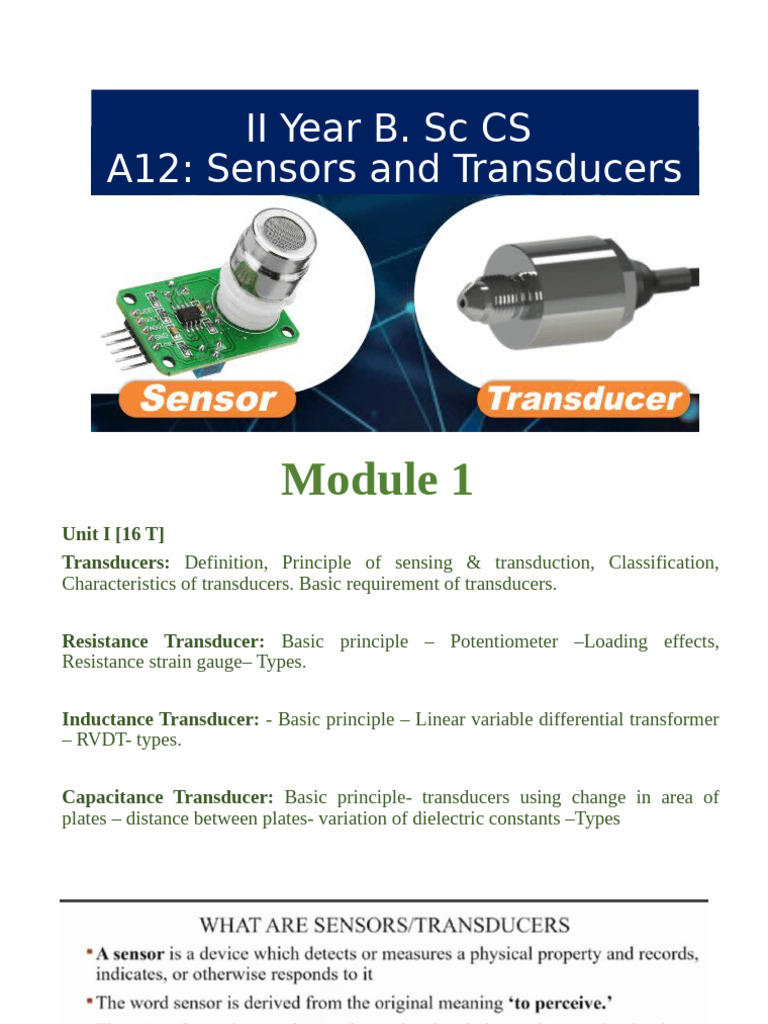 sensor module 1 | PDF | Capacitor | Capacitance