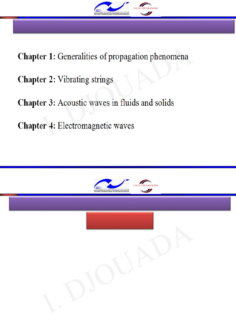 Physics 4: Waves Overview 2024-2025 | PDF | Waves | Oscillation