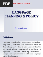 Download Language Planning and Policy  Dr Azadeh Asgari by Dr Azadeh Asgari SN82269102 doc pdf