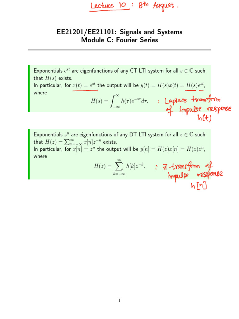 Fourier Series | PDF | Applied Mathematics | Functions And Mappings