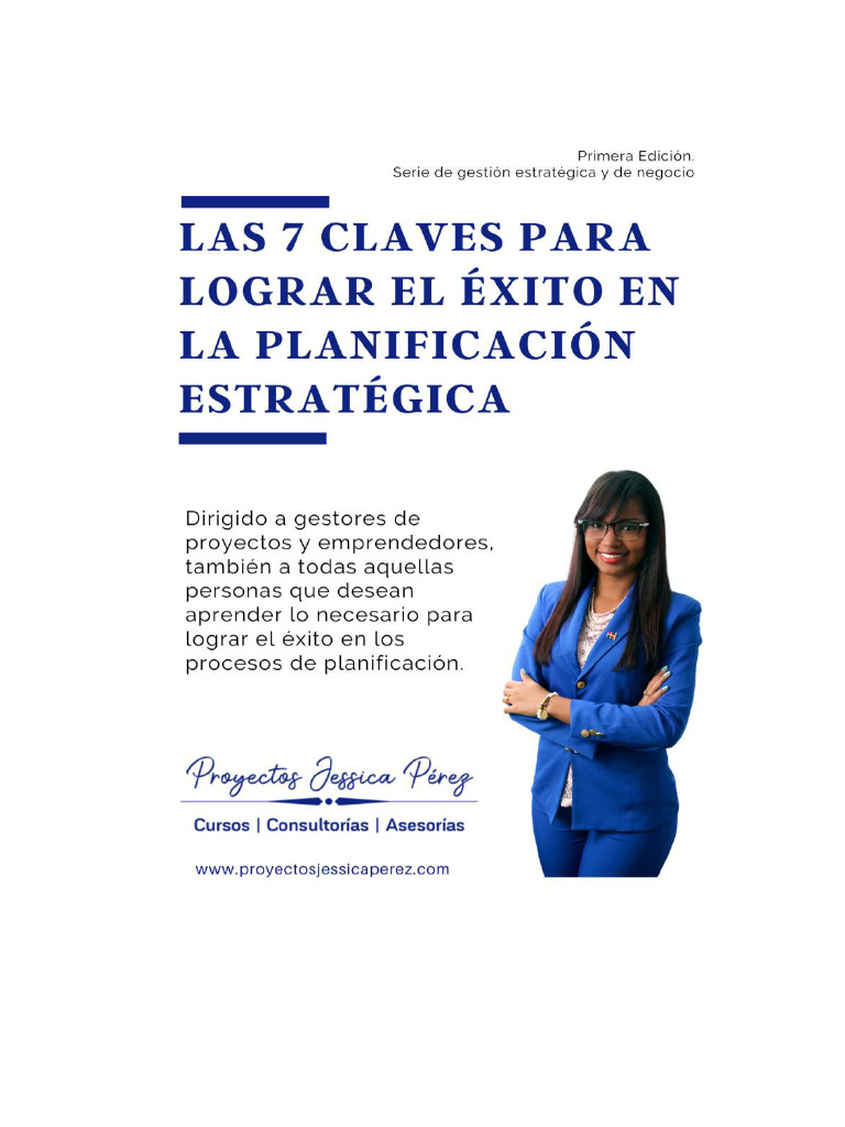 Ebook+ +Las+7+Claves+de+La+Planificación+Estratégica+Por+Jessica+Pérez ...