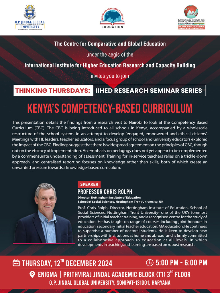 Thinking Thursdays - ChrisRolph-12 Dec 2024 | PDF | Teachers | Curriculum