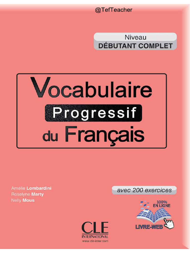 Vocabulaire Progressif A1 | PDF