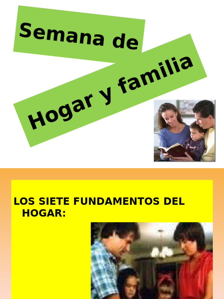 Hogar y Familia | PDF | Amor | Cristo (título)