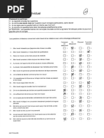 Questionnaire RPS Gollac Complet 2a8666f8d6 | PDF