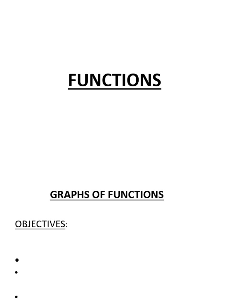 Calculus 1 L2P1 Graphing of Functions | PDF | Function (Mathematics ...