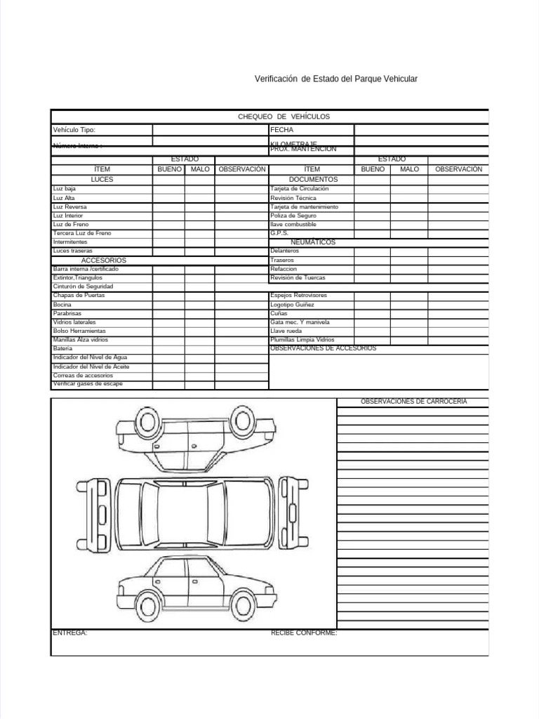 Verificación del Estado Vehicular | PDF | Tecnologías automotrices ...