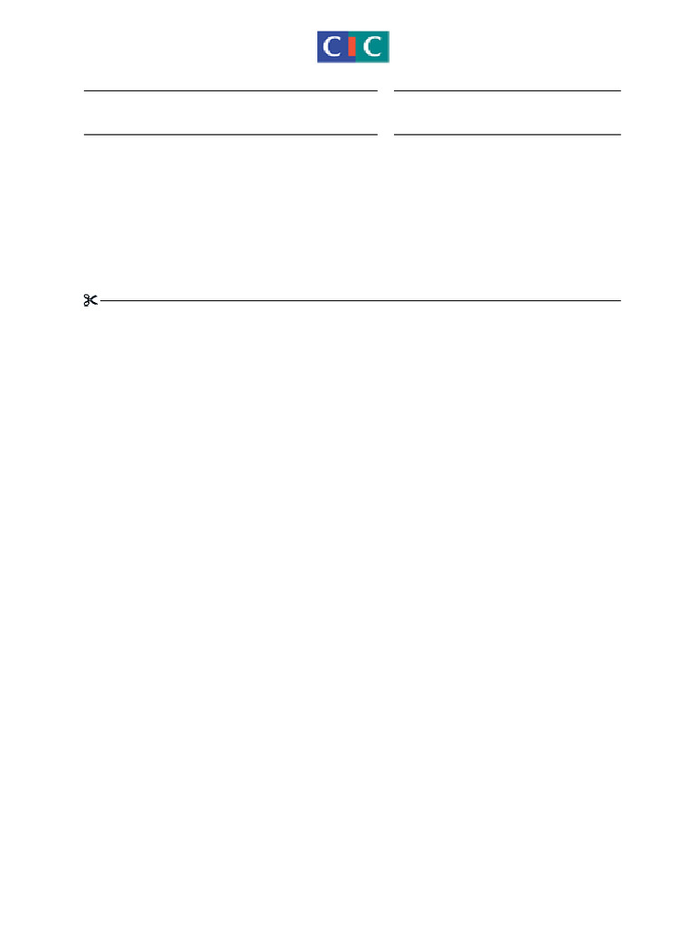 Relevé d'Identité Bancaire (RIB) Complet | PDF