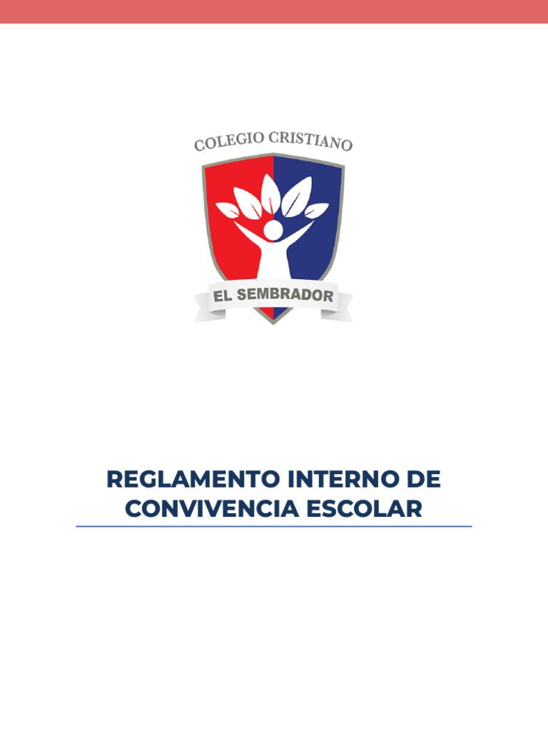 Reglamento de Convivencia Escolar 2023 | PDF | Enseñando | Maestros