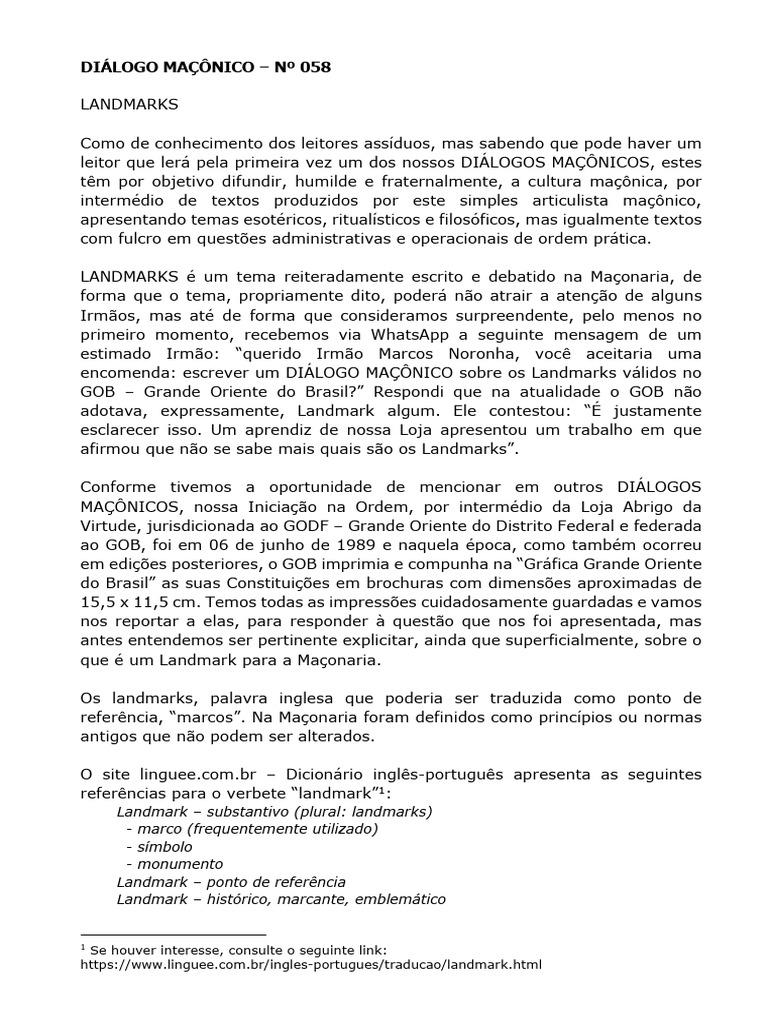Di logo ma nico n 058 landmarks 1 pdf ma onaria loja ma nica