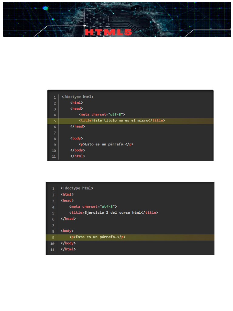 Practica 1 HTML | PDF