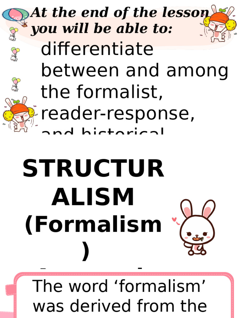 Formalism Reader Response and Historical Approaches | PDF | Narration