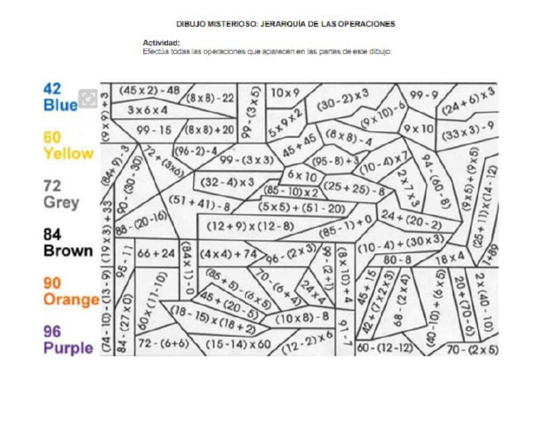 Dibujo Misterioso | PDF