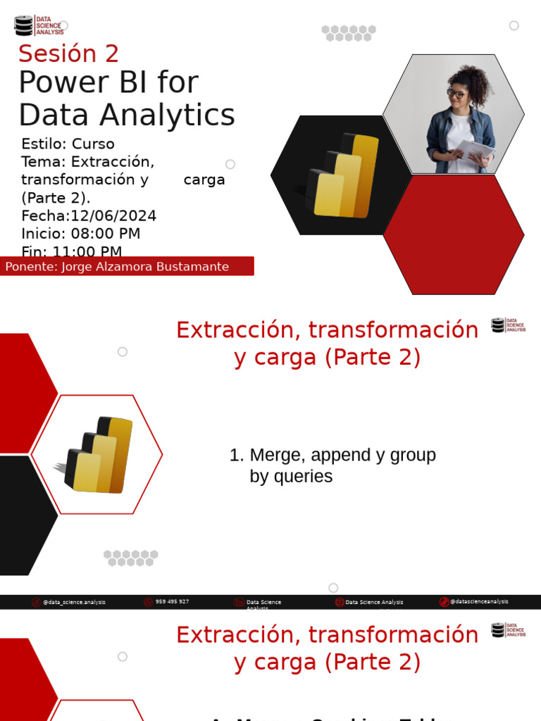 Curso Power Bi Sesion 2 | PDF | Bases de datos | Gestión de datos