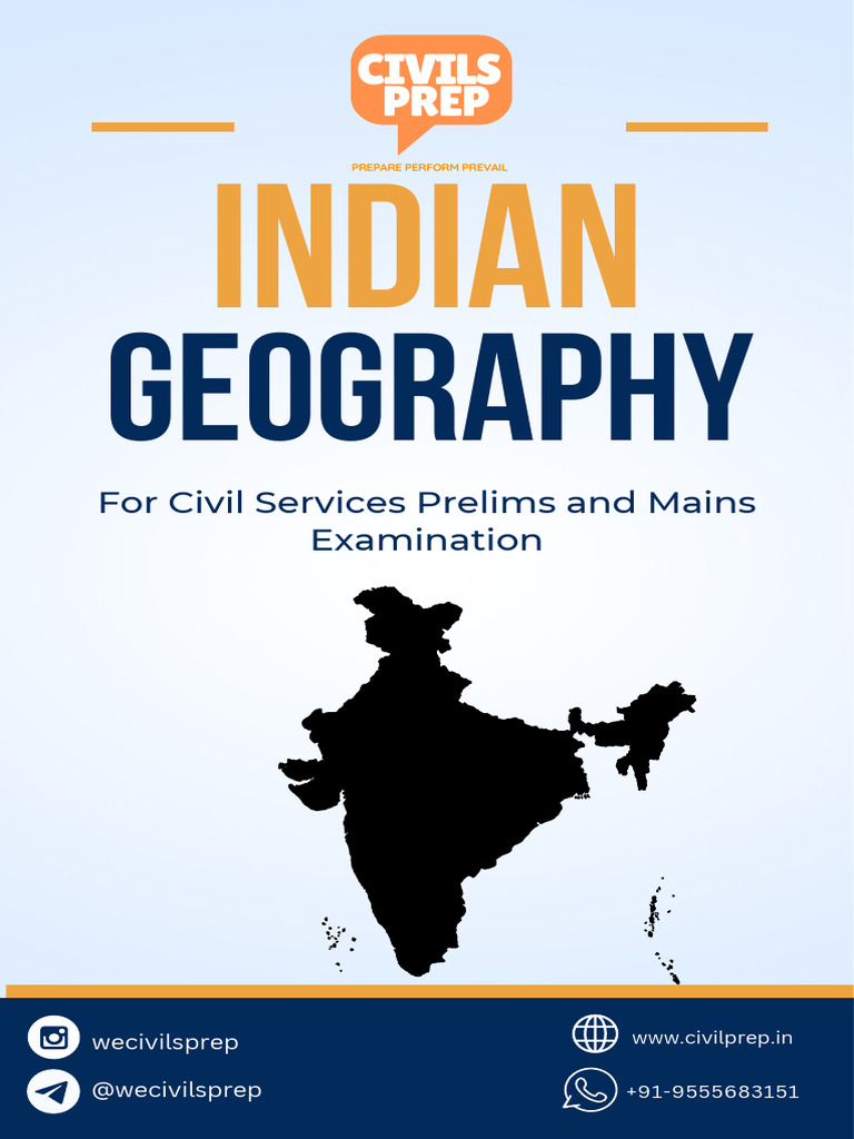 Indian Geography for Civil Services Exam | PDF | Himalayas | Wound