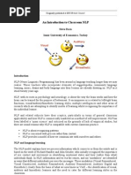 An Introduction To Classroom NLP (Steve Darn)
