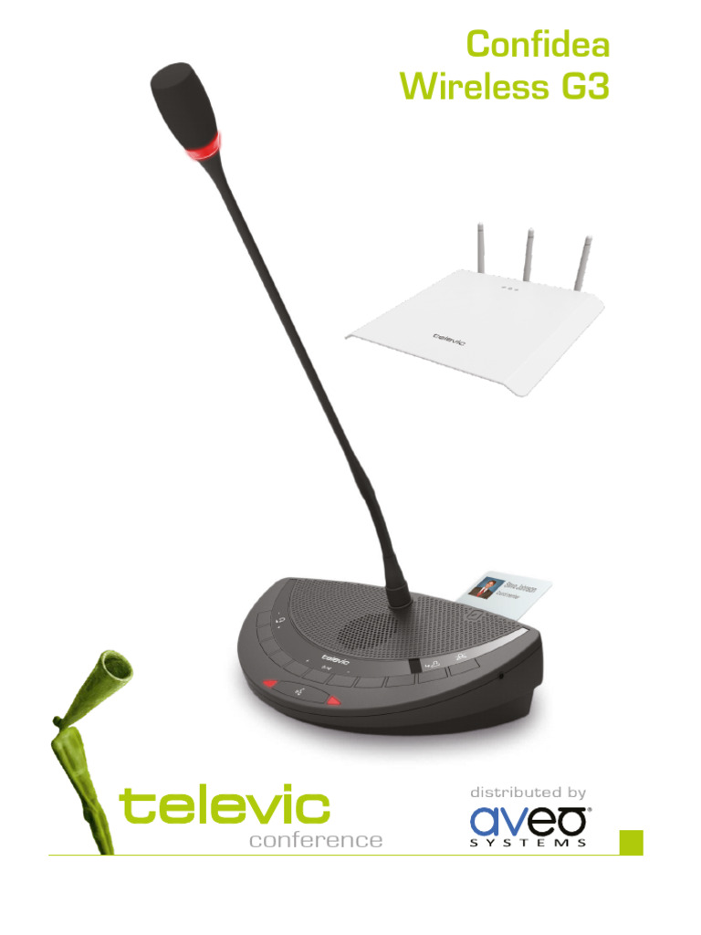 Photo inspiration: Visual Reference: Confidea Wireless G3 Conference System Pdf Wi Fi