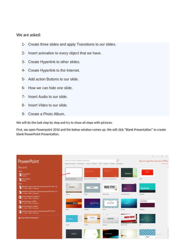 AN20231018-1224 (Powerpoint) Task 3 (Revised) | PDF | Hyperlink ...