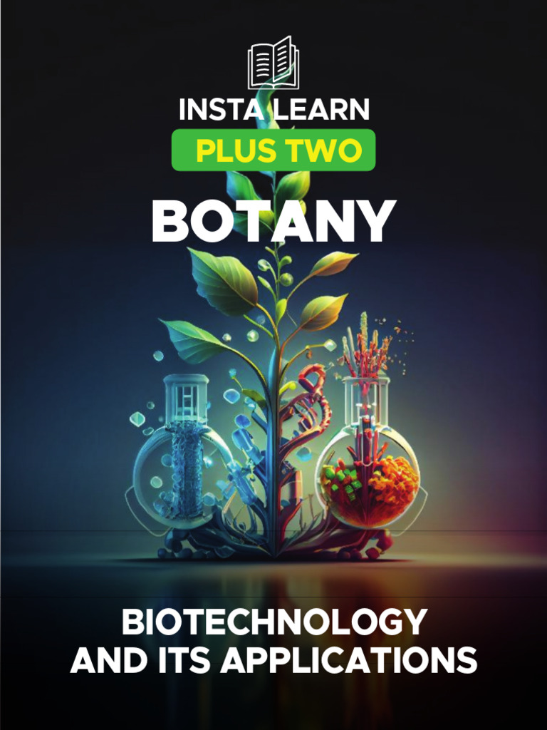 Biotechnology and Its Applications - Insta Learn | PDF | Genetically ...