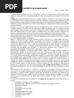Referat Mijloacelor Materiale De Proba