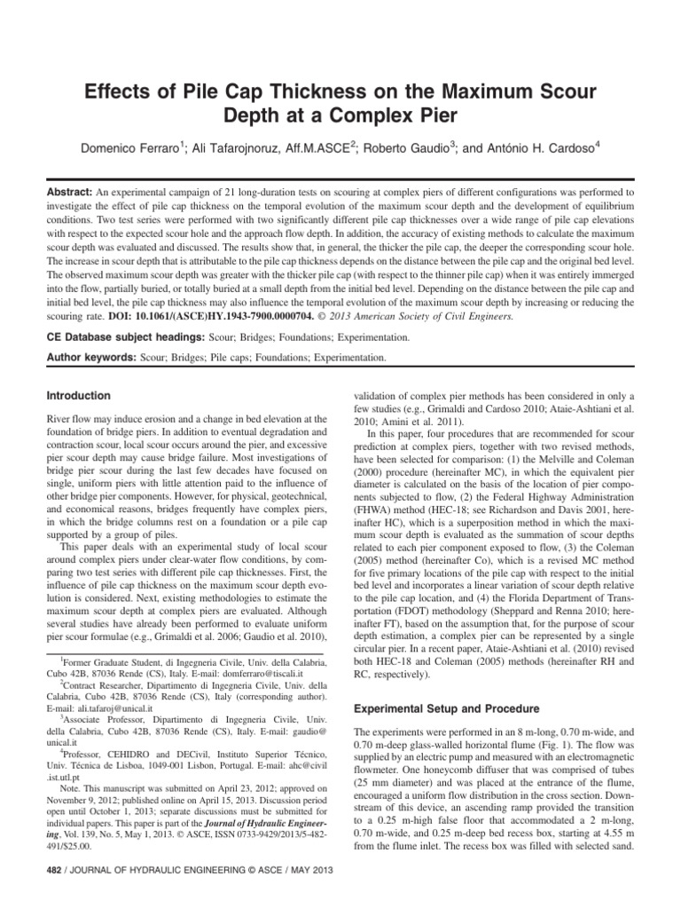 ferraro2013 | PDF | Deep Foundation | Civil Engineering