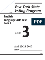 English Language Arts Test: Book 1