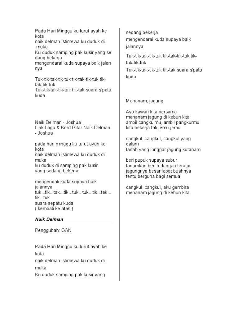 Lagu Anak