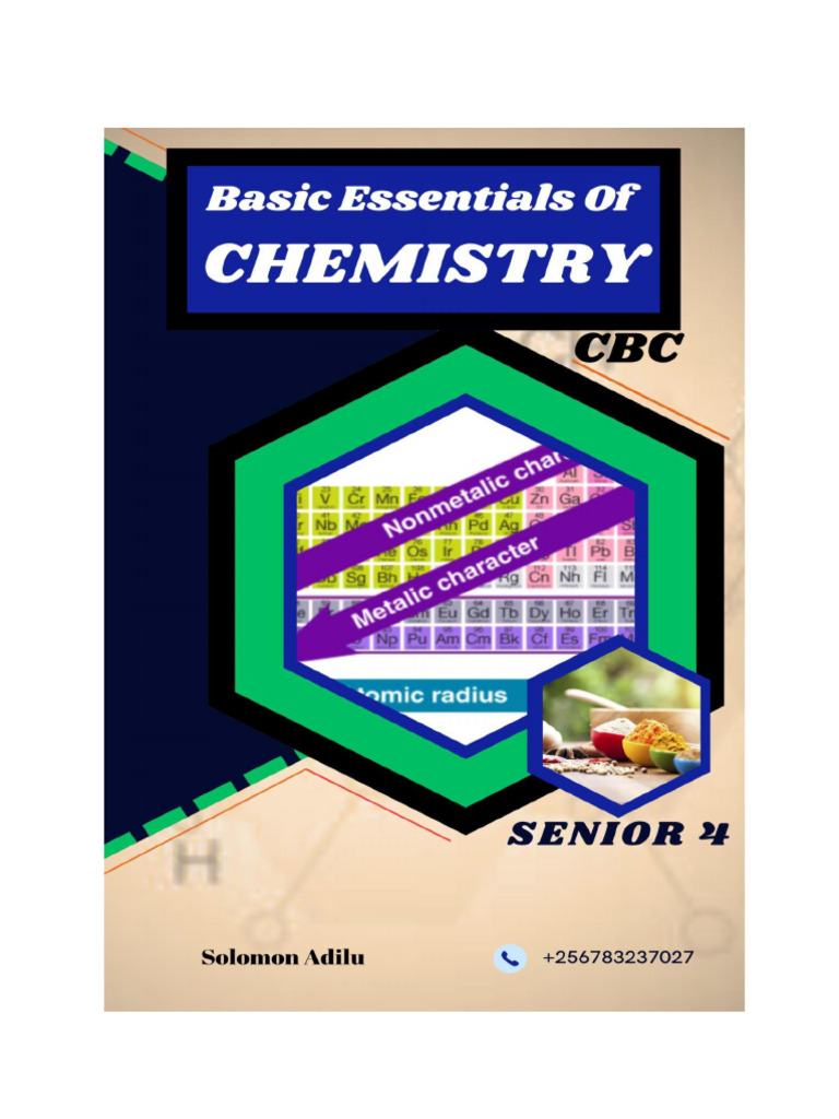 Basic Essentials of Chemistry s4 | PDF | Redox | Chemical Reactions