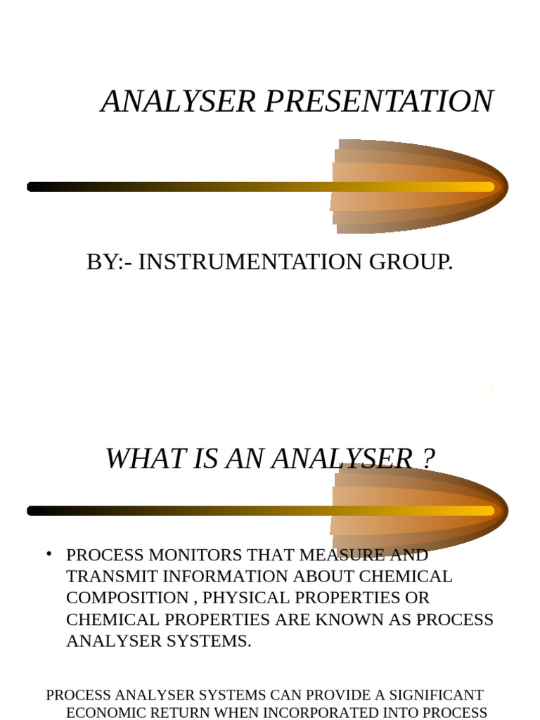 Overview of Process Analyser Systems | PDF | Ph | Calibration
