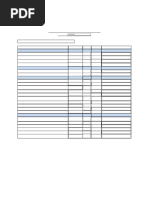 Monthly Fire Warden Checklist | PDF | Firefighting | Fires